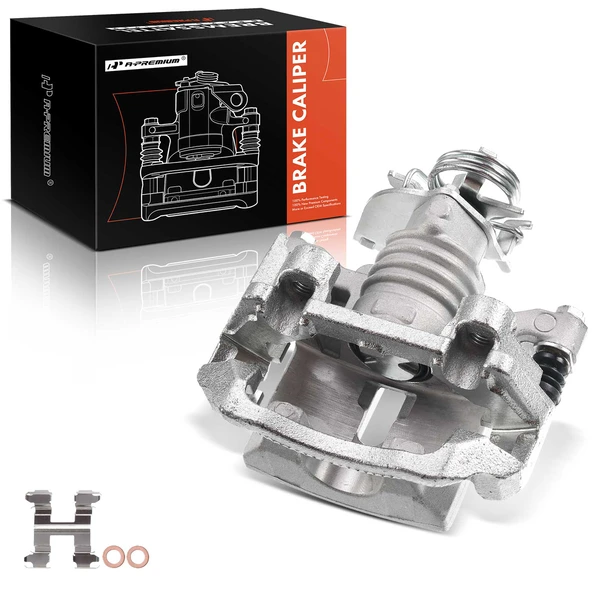 1-PC Brake Caliper, Rear Right Passenger Side, 1-Piston, A-Premium APBC0219
