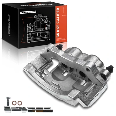 Rear Passenger Brake Caliper with Bracket