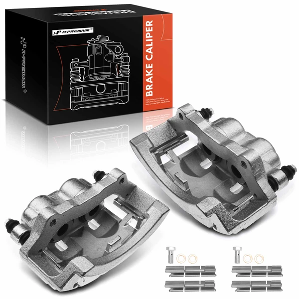 2-PC Brake Caliper, Rear Driver & Passenger, 2-Piston, A-Premium APBC1733