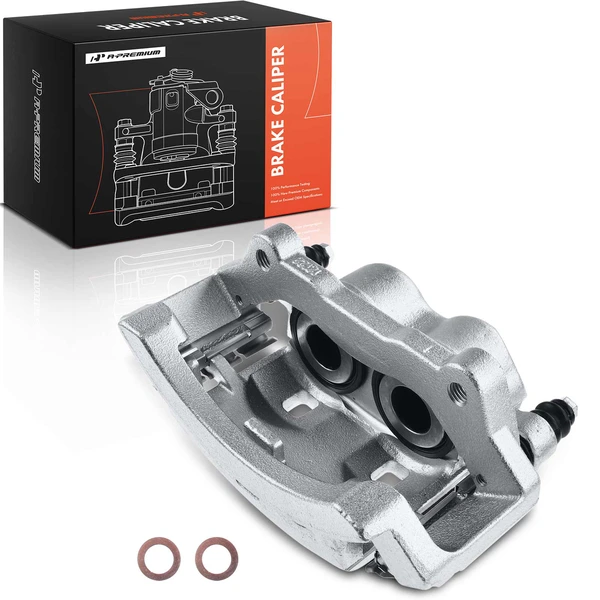 1-Pc Brake Caliper Rear Left Driver Side 2-Piston A-Premium APBC2950