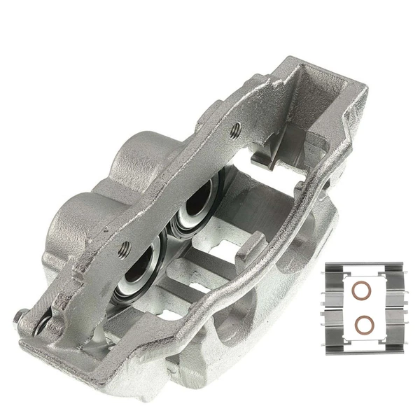 1-PC Brake Caliper, Front Left Driver Side, 2-Piston, A-Premium APBC0614