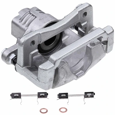 Rear Passenger Brake Caliper with Bracket