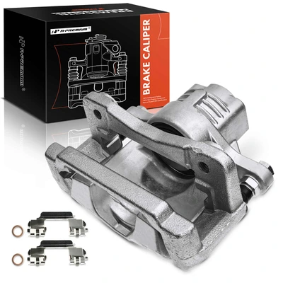 Rear Passenger Brake Caliper with Bracket