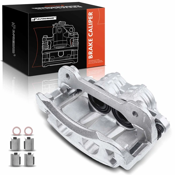 2005-2014 Ford Mustang 1-Pc Brake Caliper Front Left Driver Side 2-Piston A-Premium APBC1751