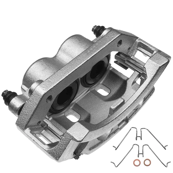 1-PC Brake Caliper, Front Right Passenger Side, 2-Piston, A-Premium APBC1756