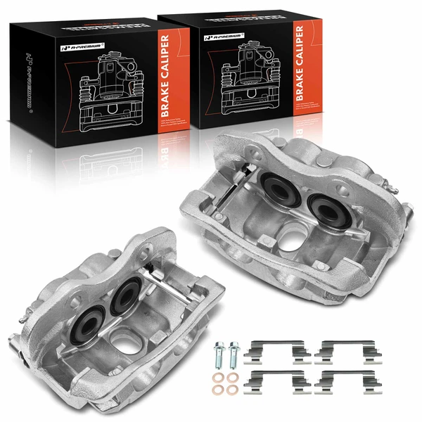 2002-2006 GMC Yukon XL 1500 2-Pc Brake Caliper Rear Driver & Passenger 2-Piston A-Premium APBC3285