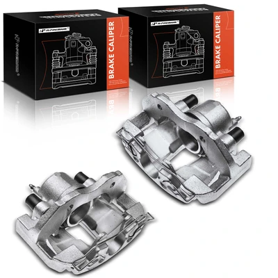 2004-2007 Ford Focus 2pc Brake Caliper Front Driver & Passenger 1-Piston A-Premium APBC1760