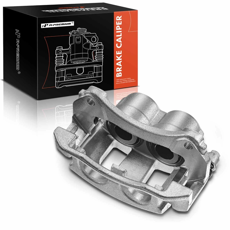 1-PC Brake Caliper, Front Left Driver Side, 2-Piston, A-Premium APBC0107