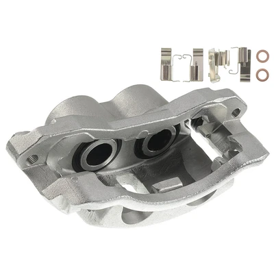 Rear Passenger Brake Caliper with Bracket