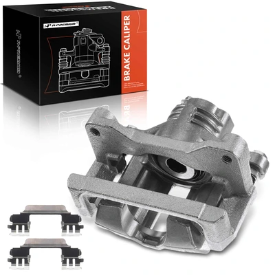 Rear Passenger Brake Caliper with Bracket