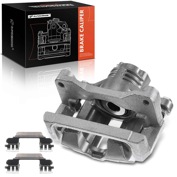1-PC Brake Caliper, Rear Right Passenger Side, 1-Piston, A-Premium APBC0791