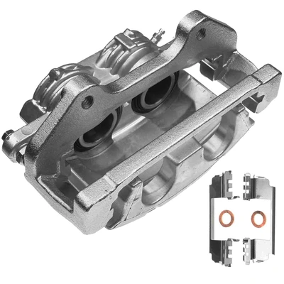 Front Passenger Brake Caliper with Bracket