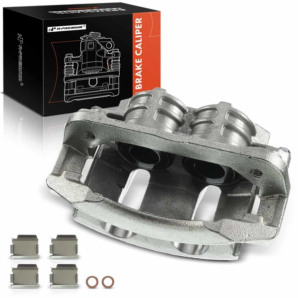 2004-2007 Mercury Monterey 1-Pc Brake Caliper Front Right Passenger Side 2-Piston A-Premium APBC0787