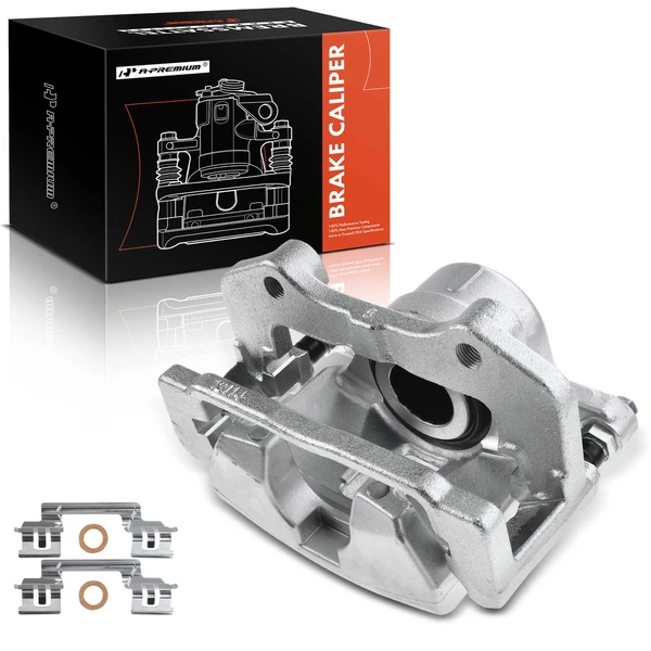 1-PC Brake Caliper, Front Right Passenger Side, 1-Piston, A-Premium APBC2954