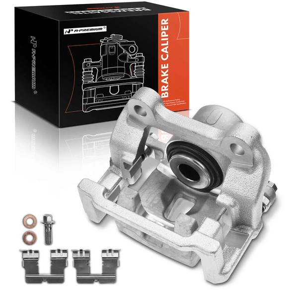 2009-2011 2013-2016 2018-2021 Dodge Challenger 1-Pc Brake Caliper Rear Left Driver Side 1-Piston A-Premium APBC1184