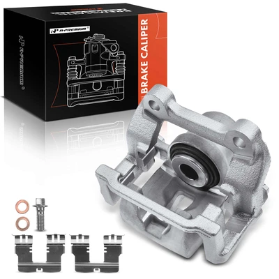 Rear Passenger Brake Caliper with Bracket