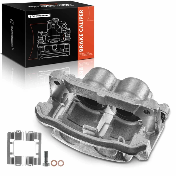 2009 Ford F-150 1-Pc Brake Caliper Front Left Driver Side 2-Piston A-Premium APBC0184