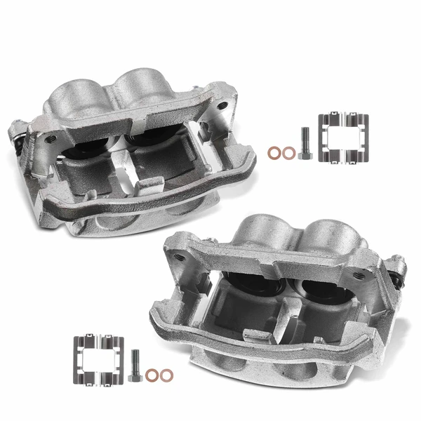 2-PC Brake Caliper, Front Driver & Passenger, 2-Piston, A-Premium APBC0186C