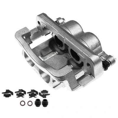 Front Driver Brake Caliper with Bracket