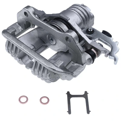 Rear Passenger Brake Caliper with Bracket