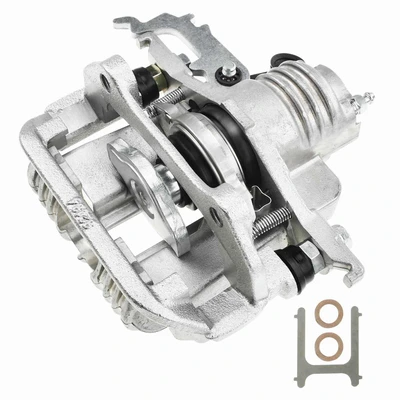 Rear Driver Brake Caliper with Bracket
