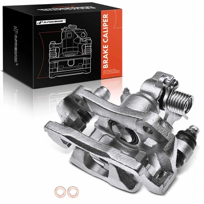 Rear Passenger Brake Caliper with Bracket