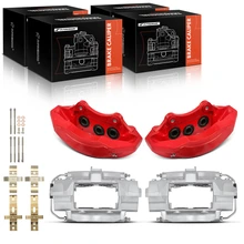 4 Pcs Front & Rear Disc Brake Caliper