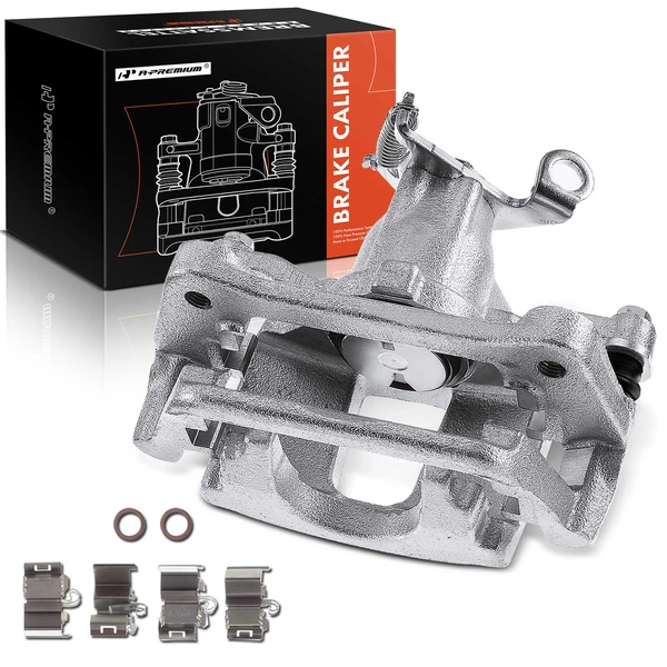 1-PC Brake Caliper, Rear Left Driver Side, 1-Piston, A-Premium APBC1033