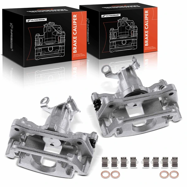 2-PC Brake Caliper, Rear Driver & Passenger, 1-Piston, A-Premium APBC1034