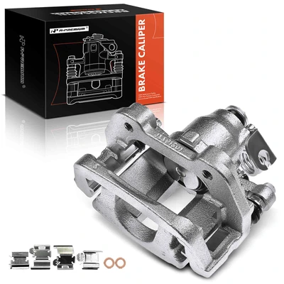 Rear Passenger Brake Caliper with Bracket