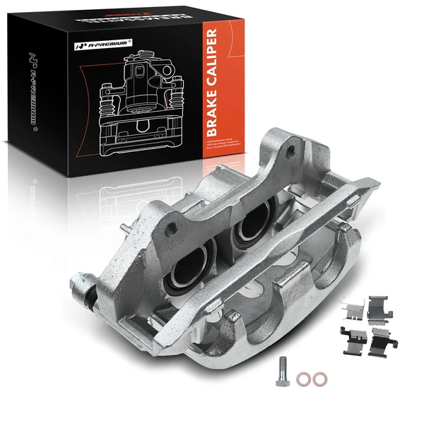 2013-2016 Lincoln MKS 1-Pc Brake Caliper Front Left Driver Side 1-Piston A-Premium APBC1570