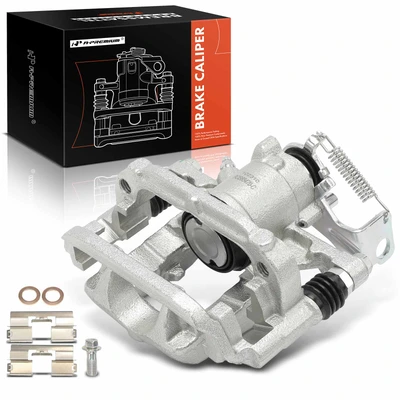 Rear Passenger Brake Caliper with Bracket