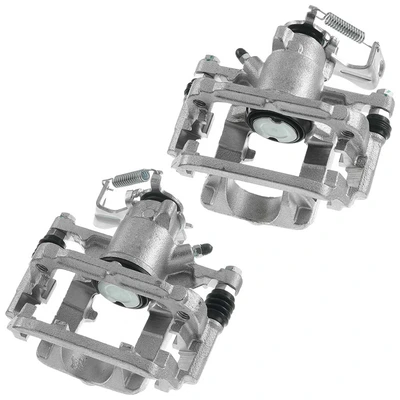 2 Pcs Rear Disc Brake Calipers with Bracket