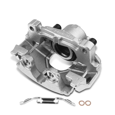Front Driver Disc Brake Caliper with Bracket