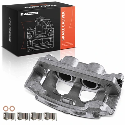 Rear Passenger Brake Caliper with Bracket