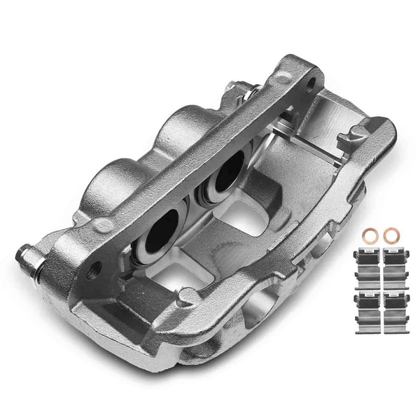 1-PC Brake Caliper, Front Left Driver Side, 2-Piston, A-Premium APBC1869
