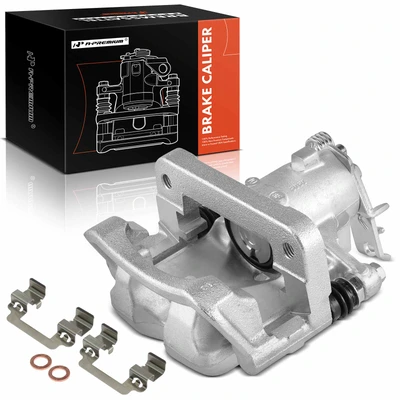 Rear Passenger Disc Brake Caliper with bracket