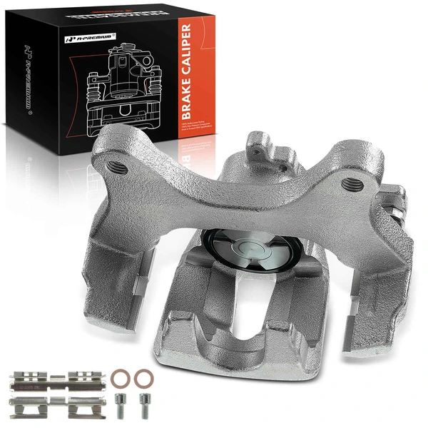 1-PC Brake Caliper, Rear Right Passenger Side, 1-Piston, A-Premium APBC0896