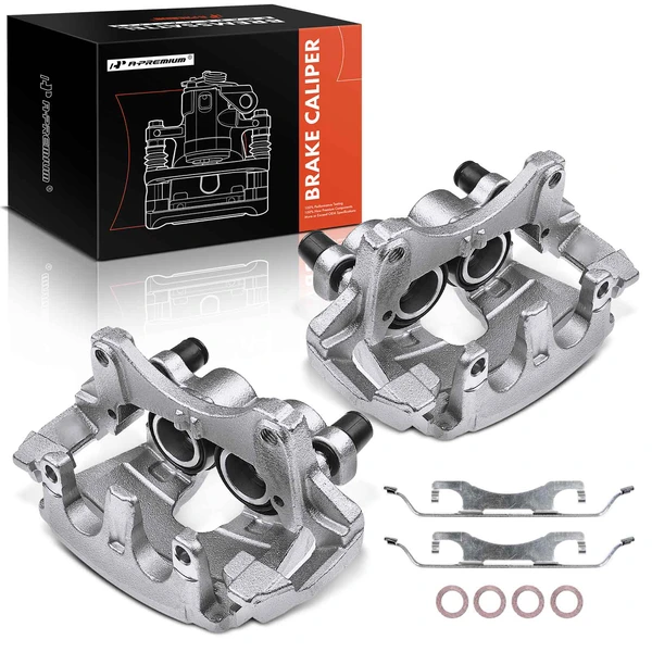 2015-2021 Ford Edge 2-Pc Brake Caliper Front Driver & Passenger 2-Piston A-Premium APBC1875