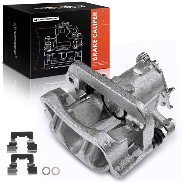 1-Pc Brake Caliper Rear Left Driver Side 1-Piston A-Premium APBC1878