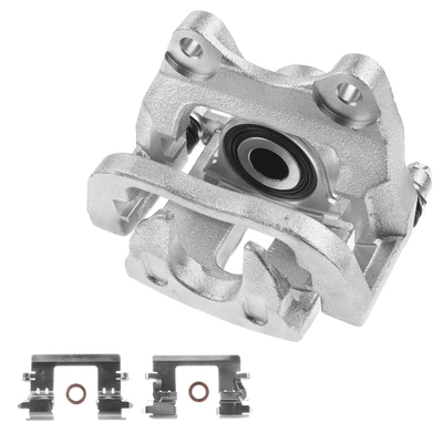 Rear Passenger Brake Caliper with Bracket