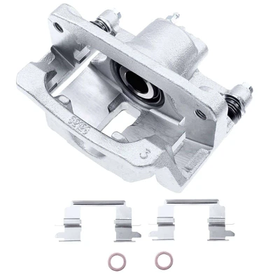 Rear Passenger Brake Caliper with Bracket