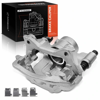 Rear Driver Brake Caliper with Bracket