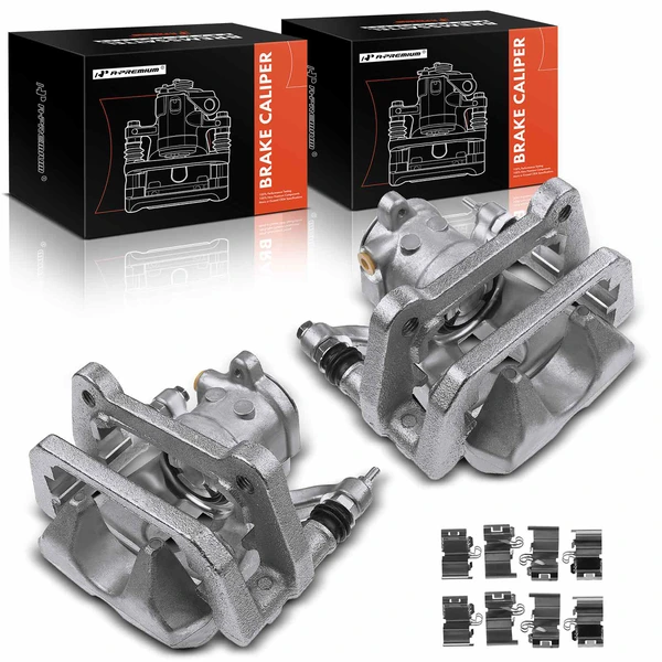 2015-2017 Chrysler 200 2-Pc Brake Caliper Rear Driver & Passenger 1-Piston A-Premium APBC1894