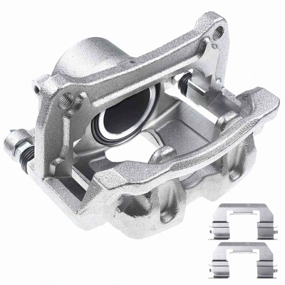 Front Driver Brake Caliper with Bracket