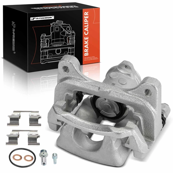 1-PC Brake Caliper, Rear Left Driver Side, 1-Piston, A-Premium APBC4200