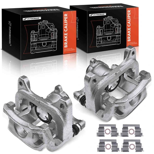 2-PC Brake Caliper, Rear Driver & Passenger, 1-Piston, A-Premium APBC1896