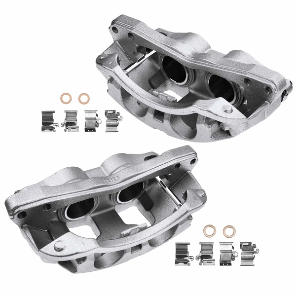 2 -Pc Brake Caliper Rear Driver & Passenger 2-Piston A-Premium APBC3249