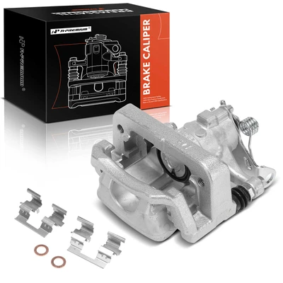 Rear Passenger Brake Caliper with Bracket