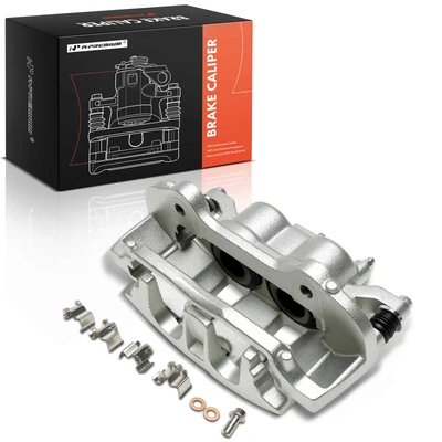 Front Driver Brake Caliper with Mounting Bracket